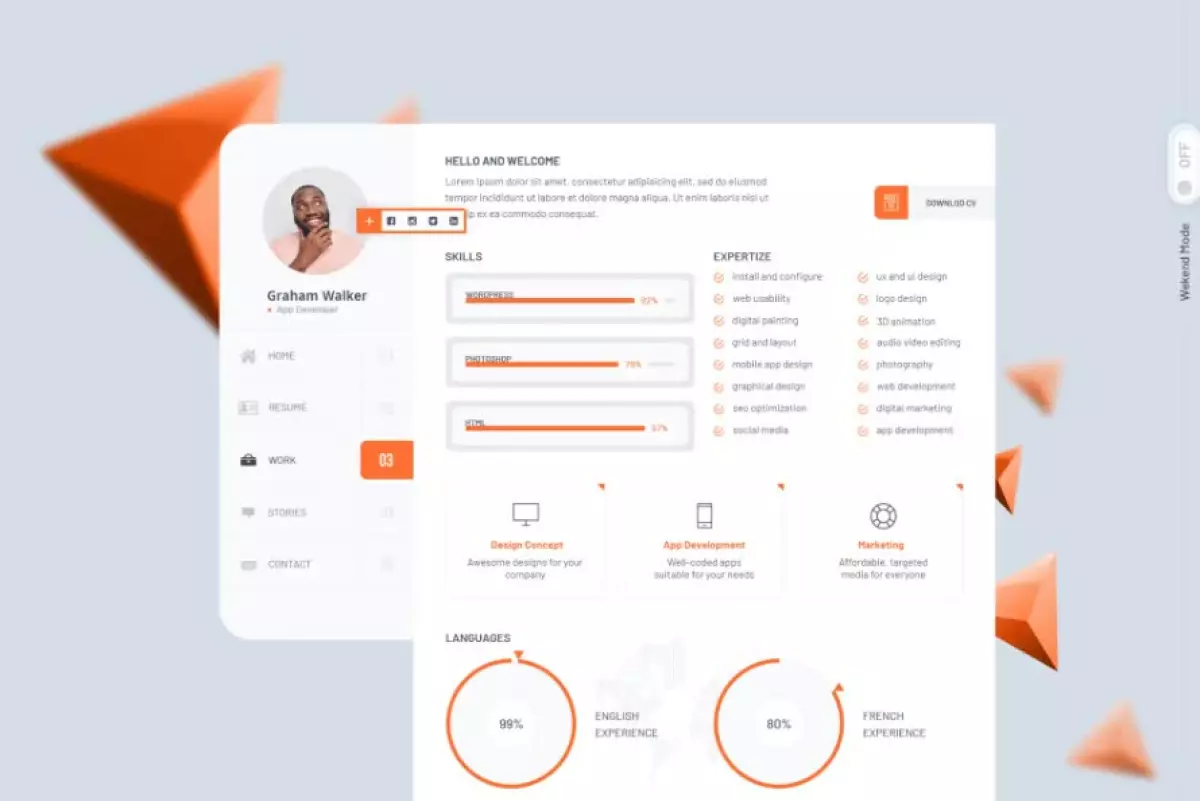 Kijat - CV & Resume WordPress Theme 1.1