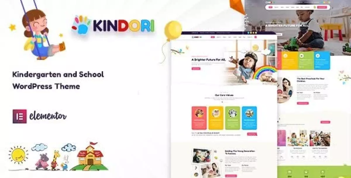 Kindori - School Kindergarten WordPress Theme 2.0.2