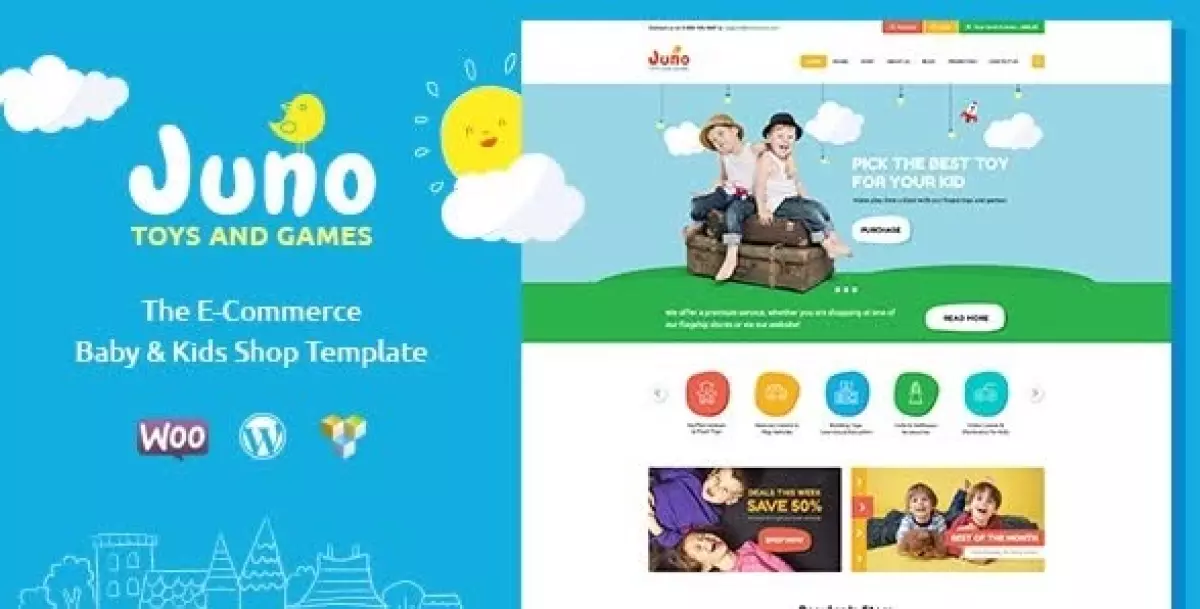 Juno | Kids Toys & Games Store WordPress Theme 2.12.0