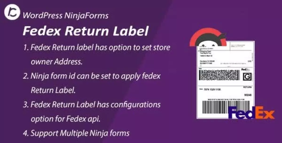 [WISH] FedEx Return Label Using Ninja