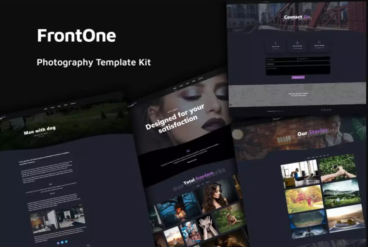 FrontOne - Creative Photography Template