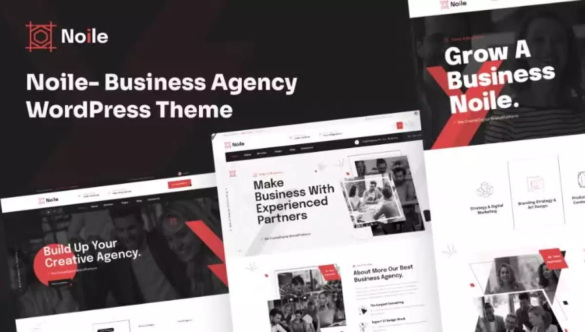 Noile - Business Agency WordPress Theme