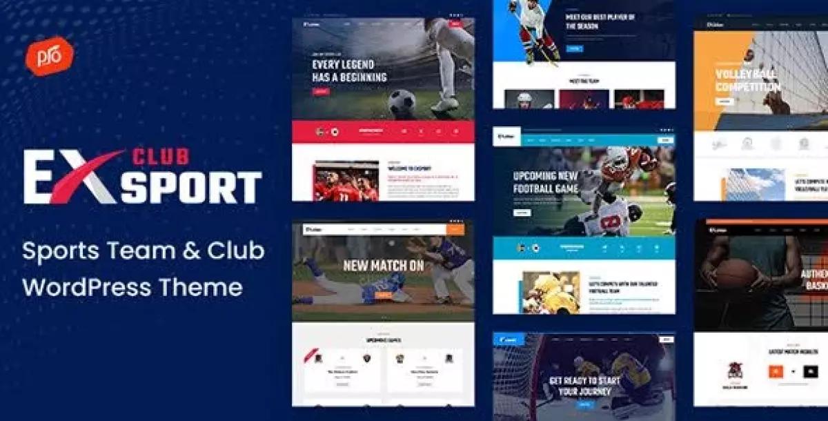 [WISH] EXSport - Sports Team &amp; Club WordPress