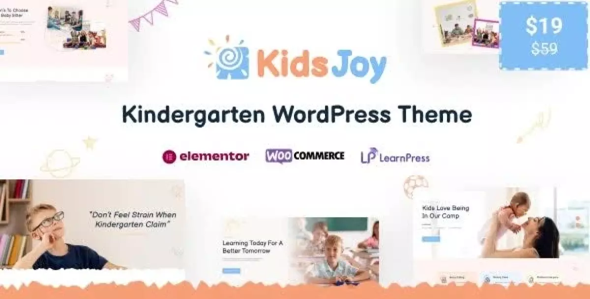 [WISH] KidsJoy - Kids Kindergarten &amp; Preschool WordPress