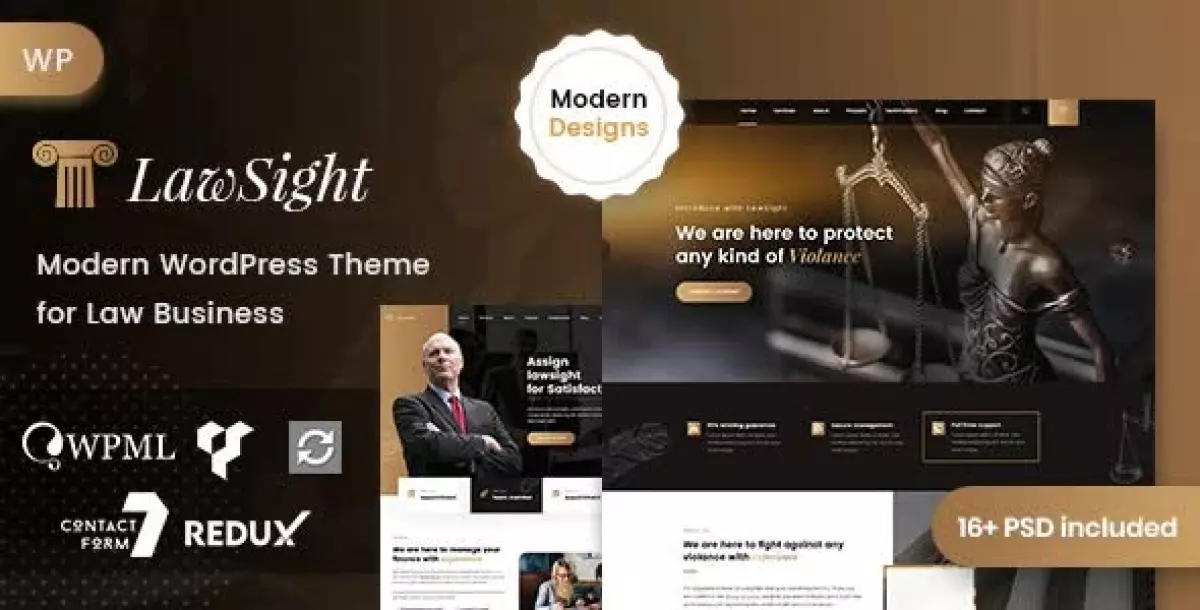 Lawsight - Law & Lawyer WordPress Theme