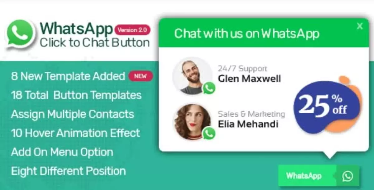 [WISH] WP WhatsApp Button - Premium WhatsApp Button Plugin for