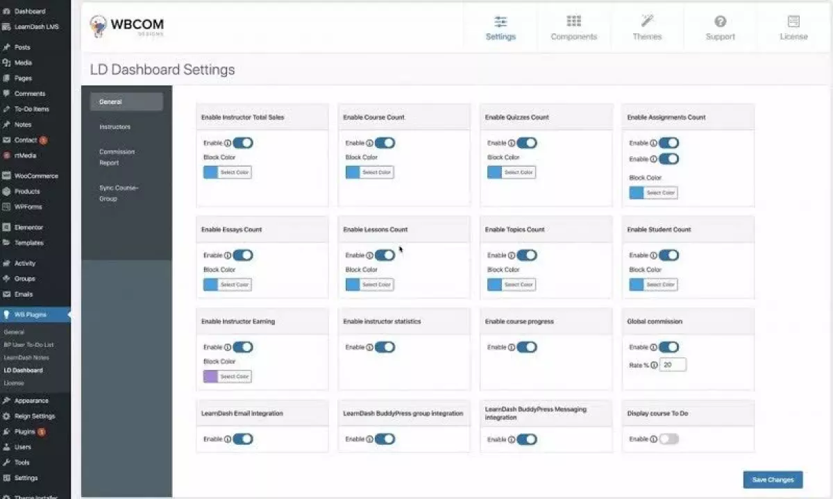 LearnDash Dashboard 6.4.1