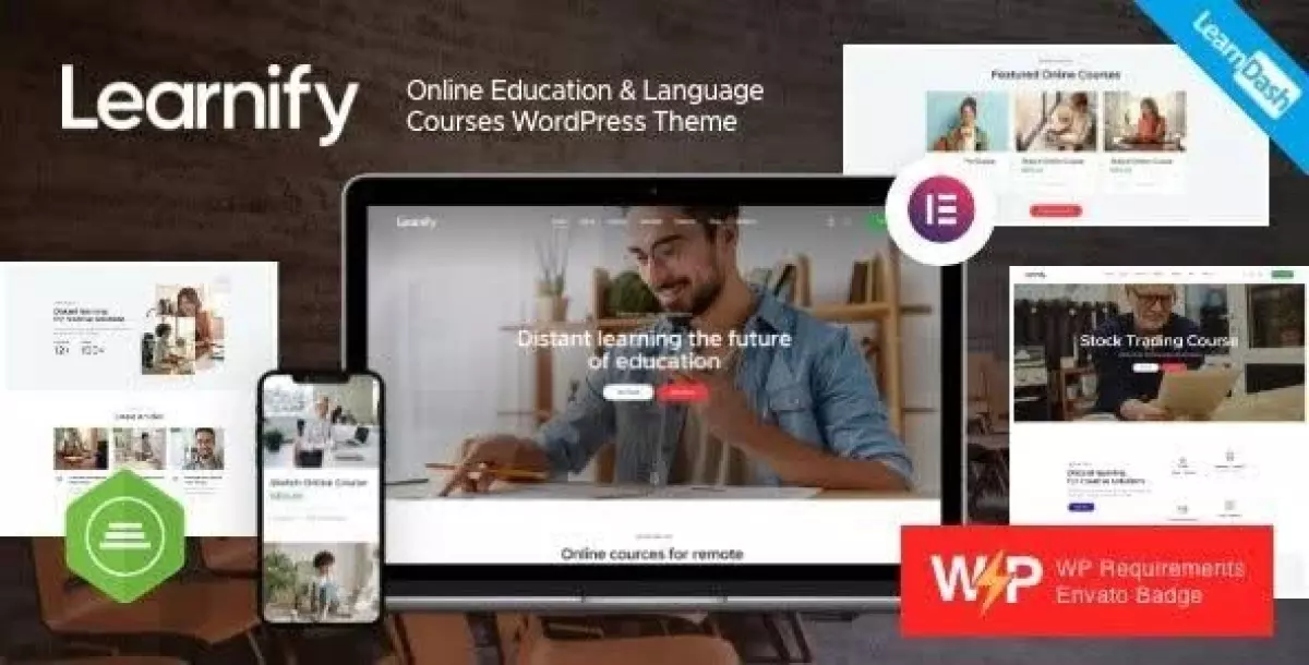 Learnify - Online Education Courses WordPress Theme 1.5.0