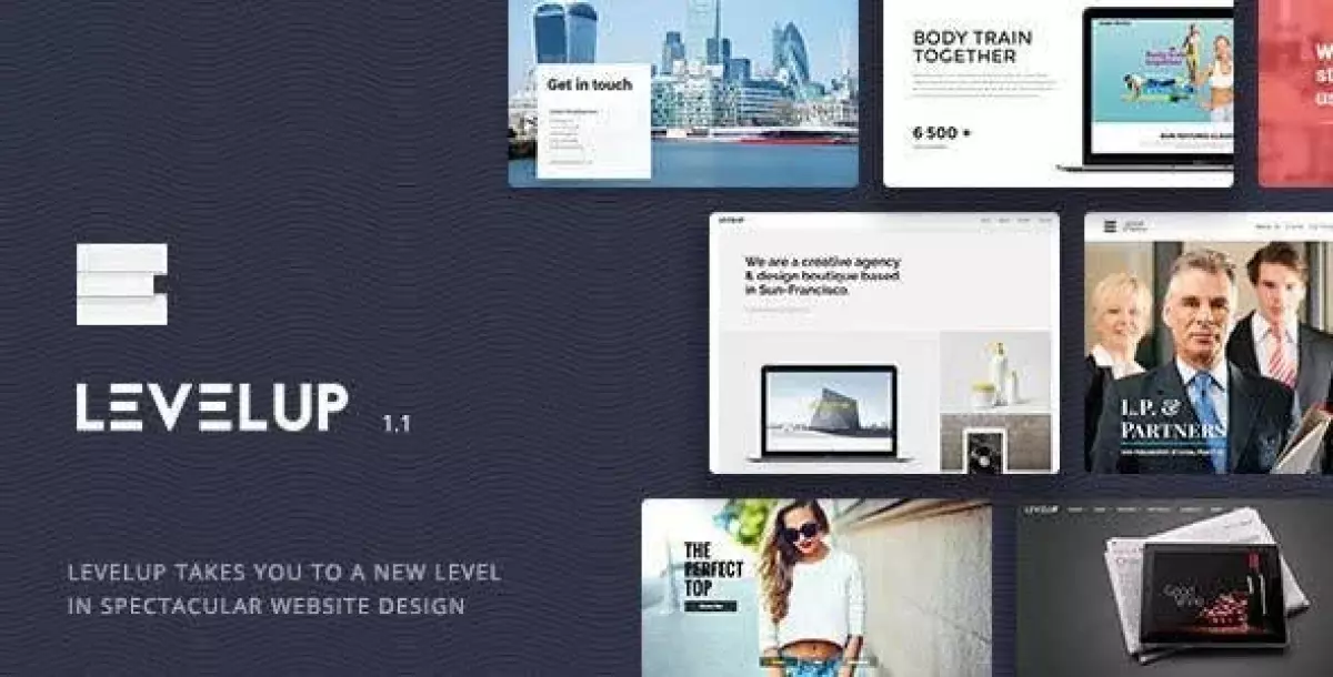 LEVELUP - Responsive Creative Multipurpose WordPress Theme