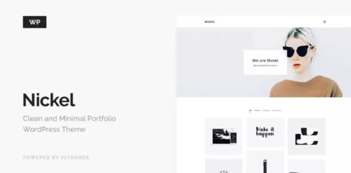 Nickel - Minimalist Portfolio WordPress Theme | Portfolio