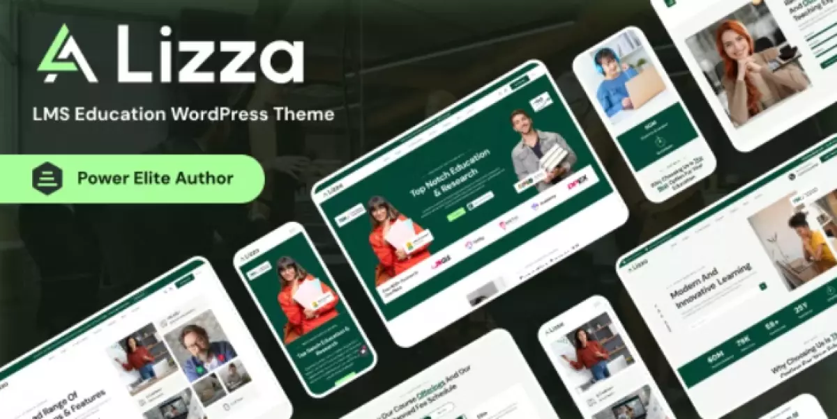 Lizza - LMS Education WordPress Theme