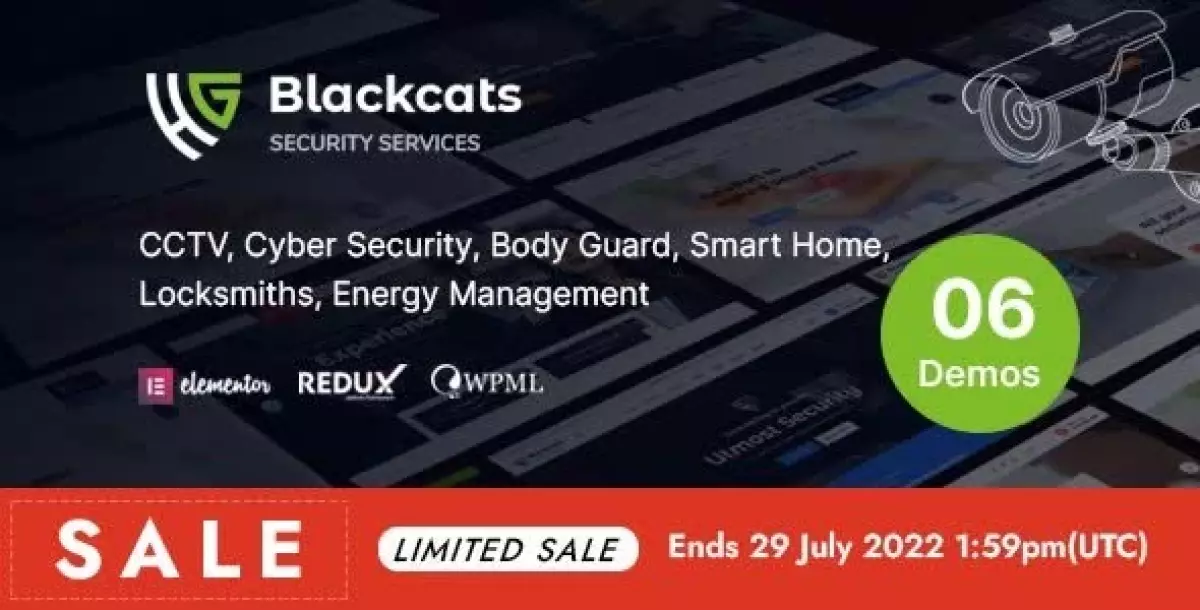 [WISH] Blackcats - CCTV &amp; Security WordPress