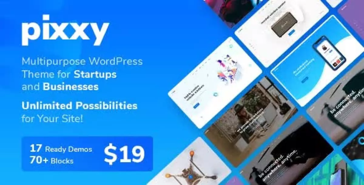 Pixxy - Landing Page