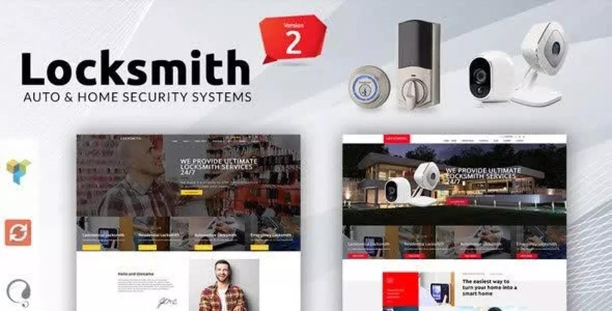 Locksmith - Security Systems WordPress Theme 3.5