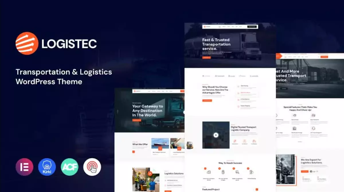 Logistec – Transportation &#038; Logistics WordPress