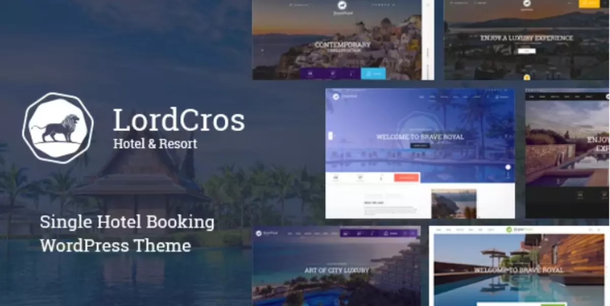 LordCros - Hotel Booking WordPress Theme