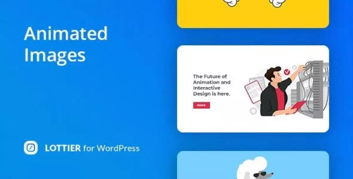 Lottier – Lottie Animated Images for WordPress Editor 1.1.3