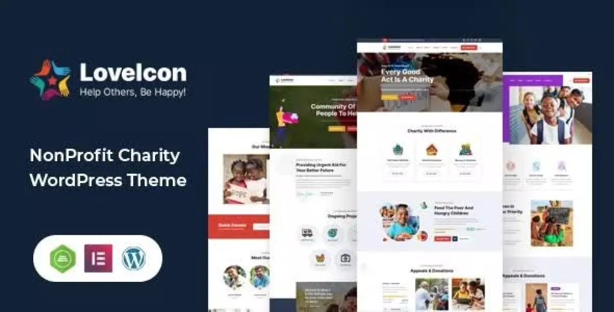 LoveIcon – Nonprofit Charity Theme