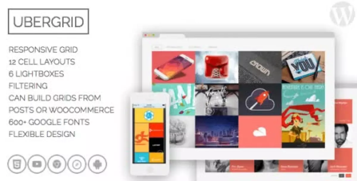UberGrid - responsive grid builder for WordPress