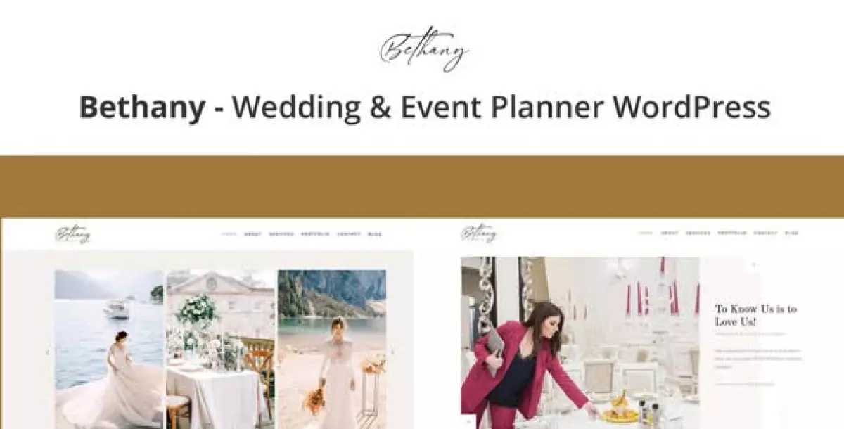 Bethany - Wedding & Event Planner WordPress 1.0.0