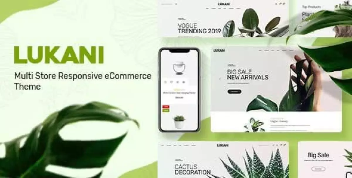 Lukani - Plant Store Theme for WooCommerce WordPress