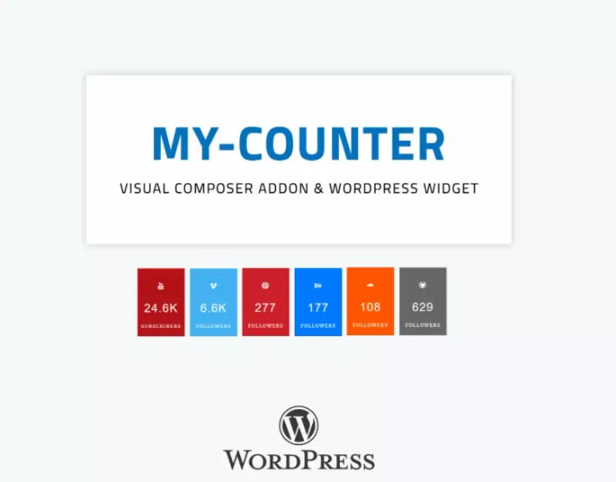 MY-Counter | Visual Composer Addon & Widget