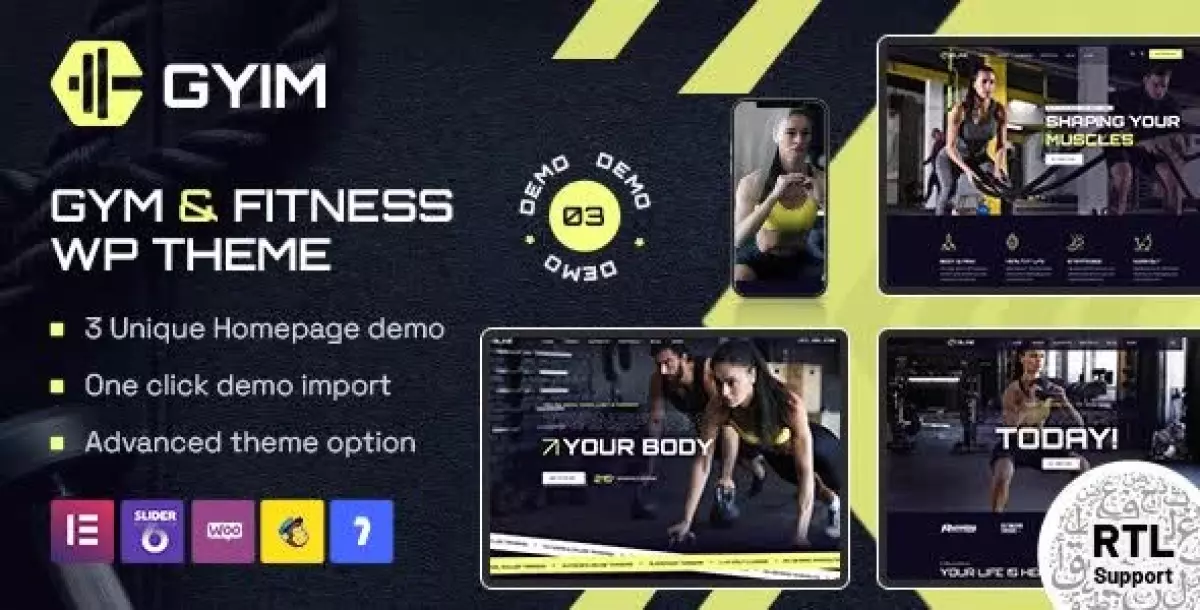 [WISH] Gyim - Gym and Fitness WordPress