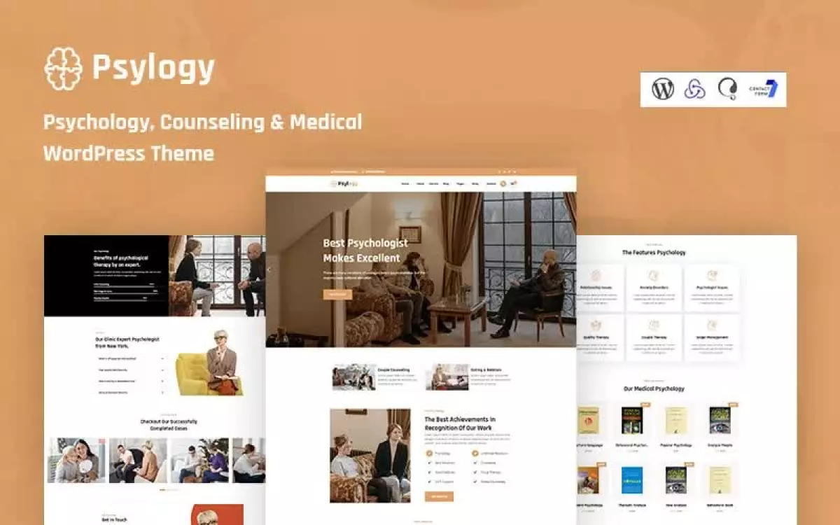 Psylogy - Psychology And Counseling Responsive WordPress Theme