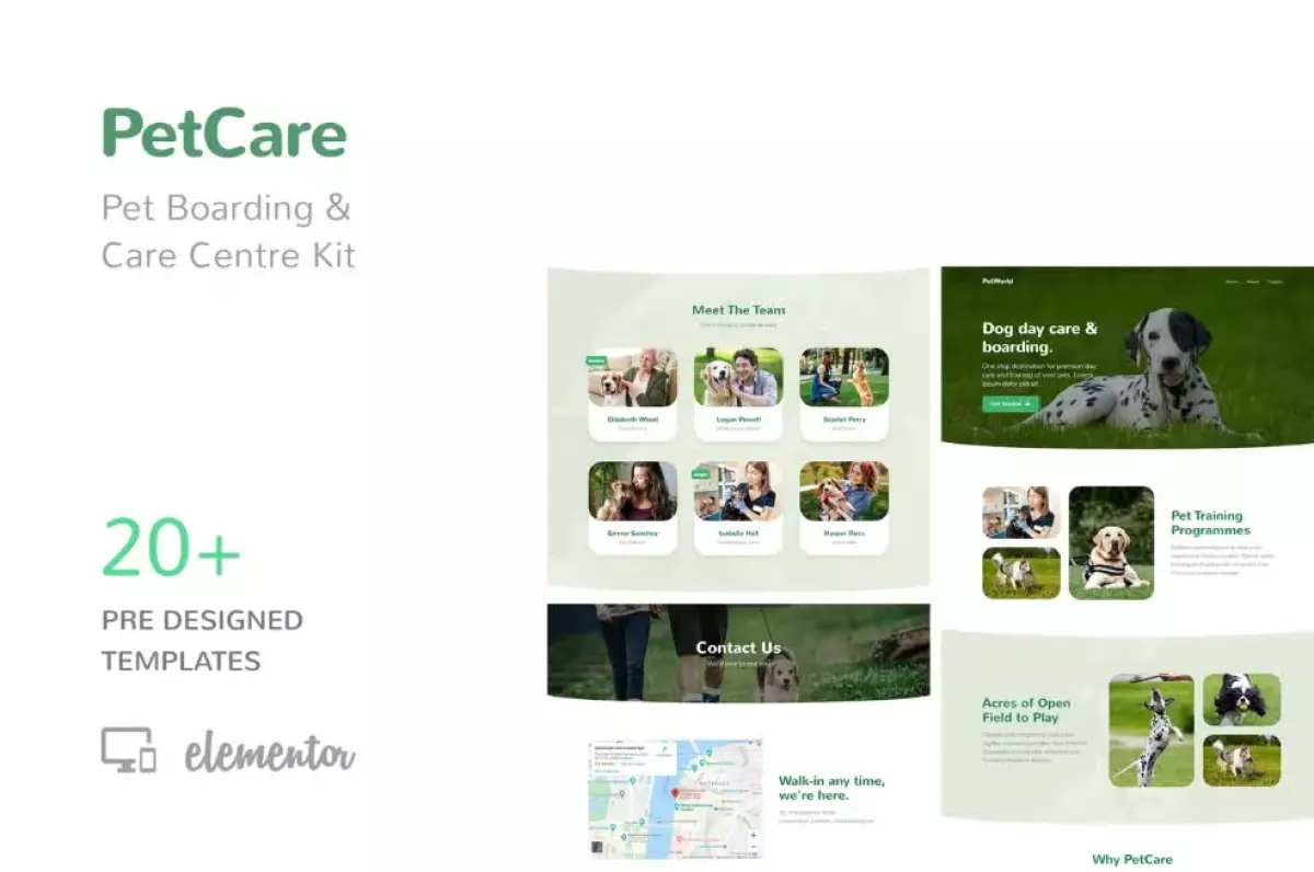 PetCare - Pet Boarding and Care Centre Template