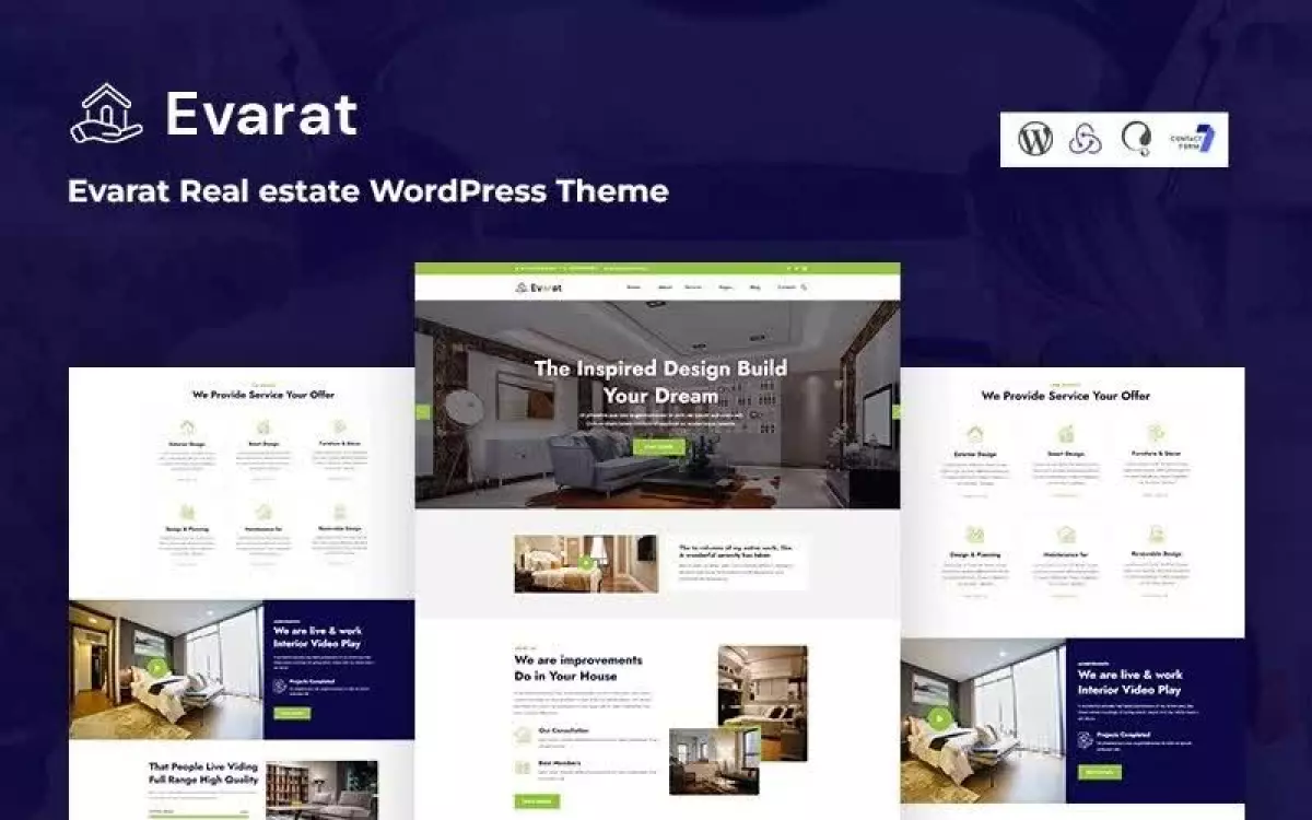 Evarat - Real estate WordPress Theme