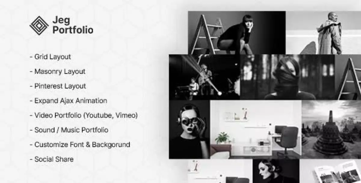 Jeg Portfolio - Responsive Portfolio & Gallery Plugin For WordPress