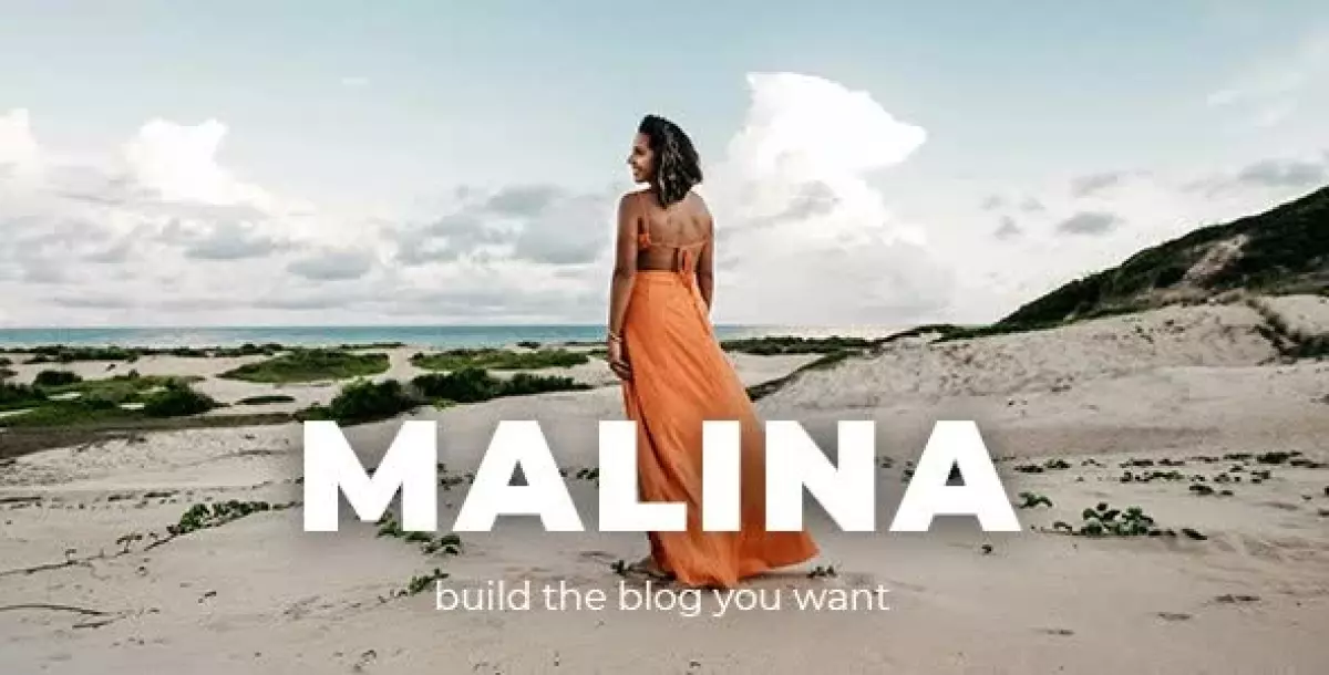 Malina - Personal WordPress Blog Theme