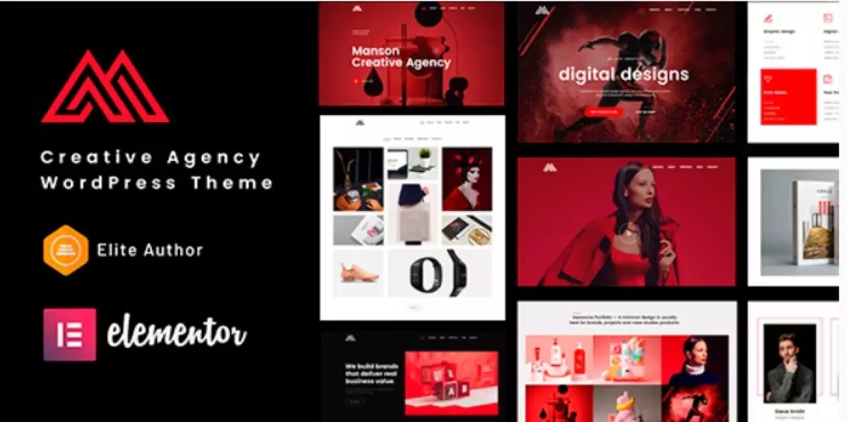 Manson - Creative Agency WordPress Theme