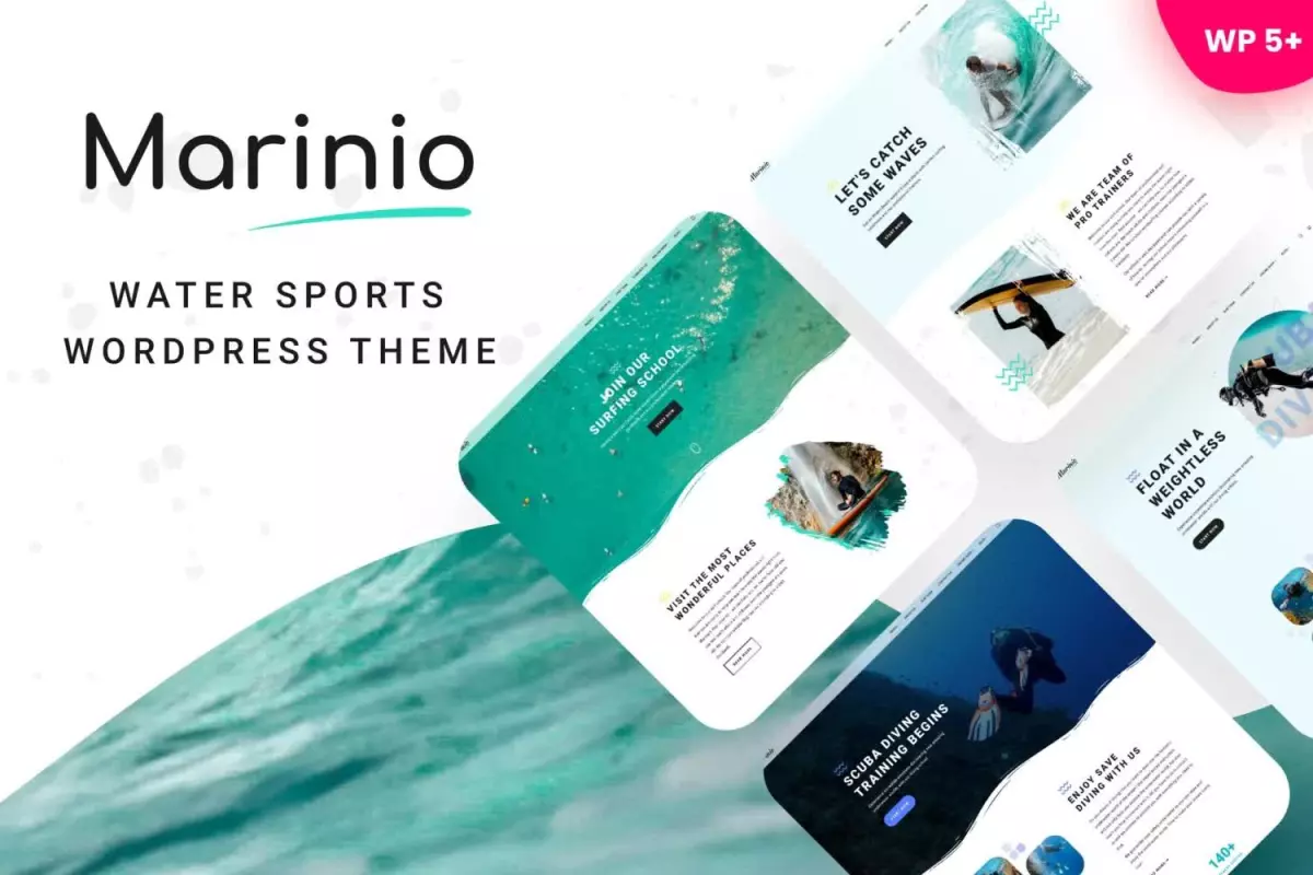 Marinio - Surfing & Scuba Diving WordPress Theme 1.05