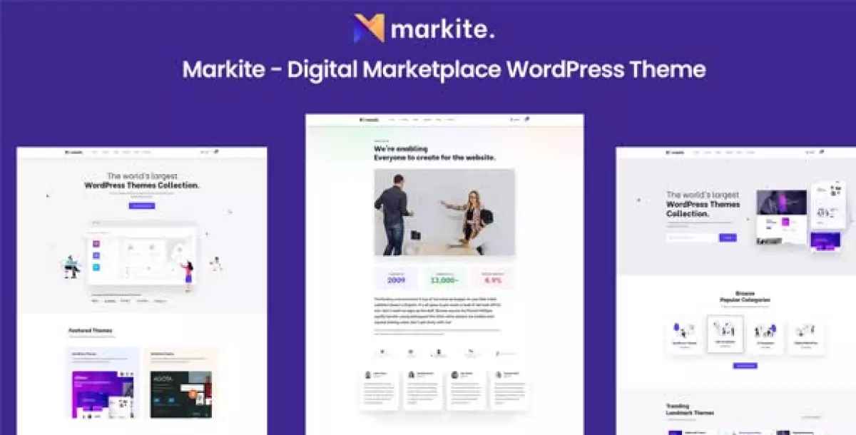 Markite - Digital Marketplace WooCommerce WordPress Theme 1.2.8