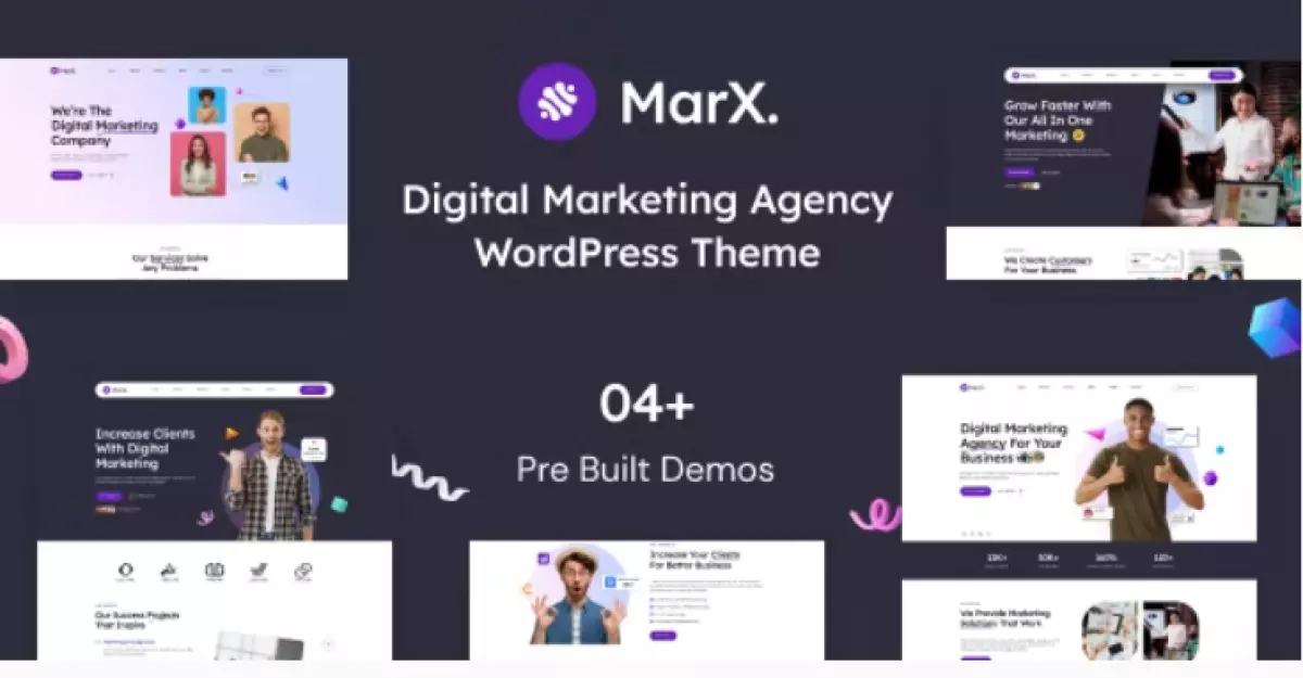 Marx  – Digital Marketing Agency WordPress Theme