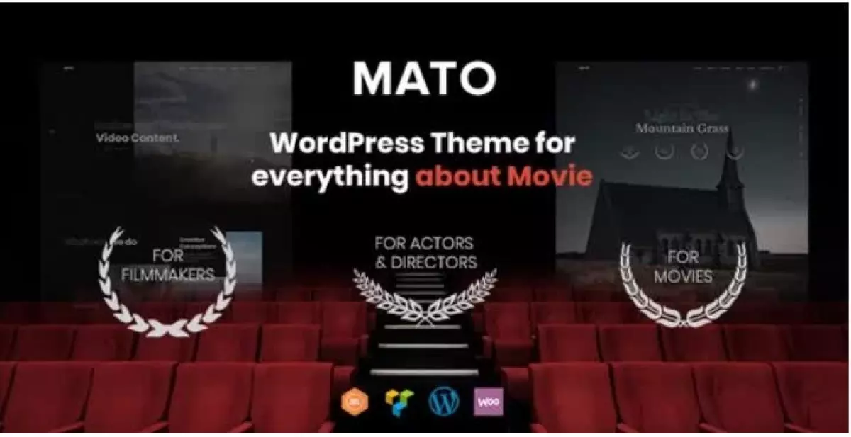 Mato - Movie Studios and Filmmakers WordPress Theme 1.2.4