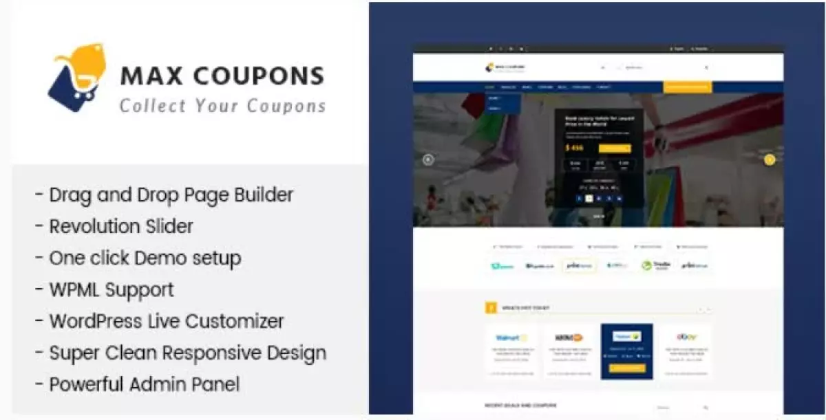 Max Coupons - Couponry & Deals WordPress Theme