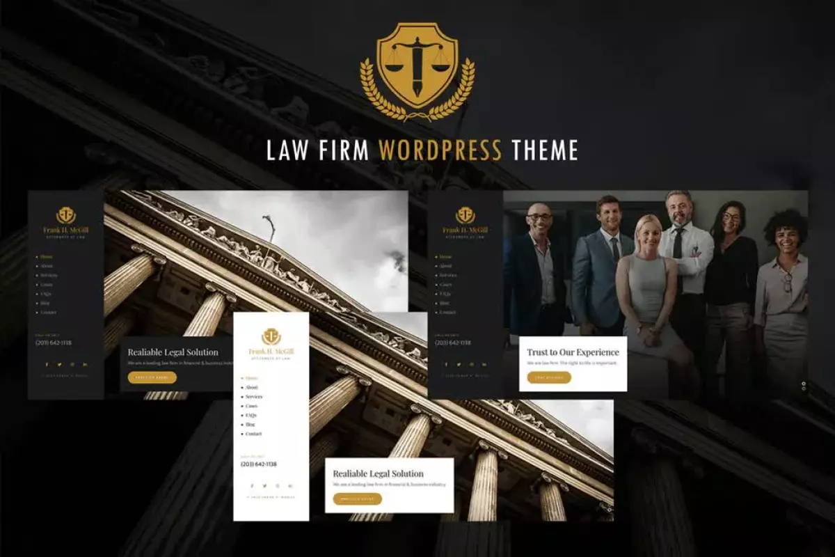 Mcgill - Law Firm WordPress Theme 1.0