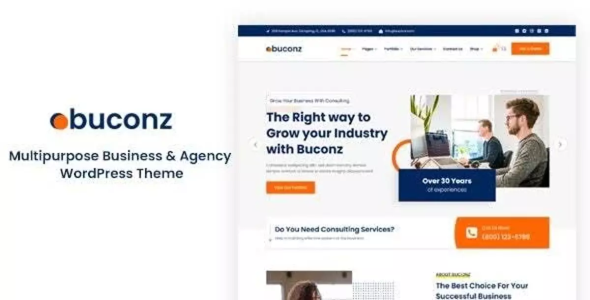 [WISH] Buconz - Multipurpose Business WordPress