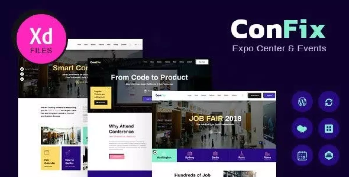 ConFix - Expo & Events WordPress Theme