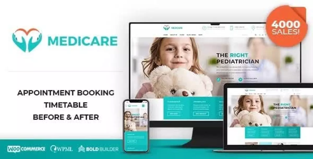 Medicare - Doctor, Medical & Healthcare WordPress Theme 2.0.0