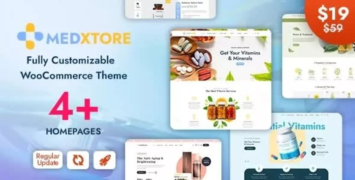 MedXtore – Responsive Multipurpose Elementor WooCommerce WordPress Theme