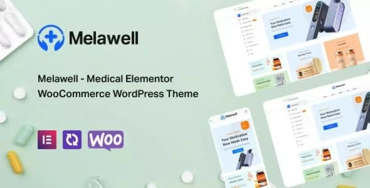 Melawell - Medical WooCommerce Theme