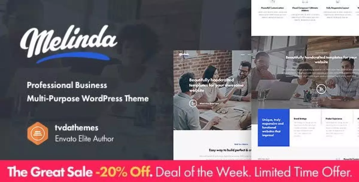 Melinda - Professional Business Multi-Purpose WordPress Theme 1.1.2