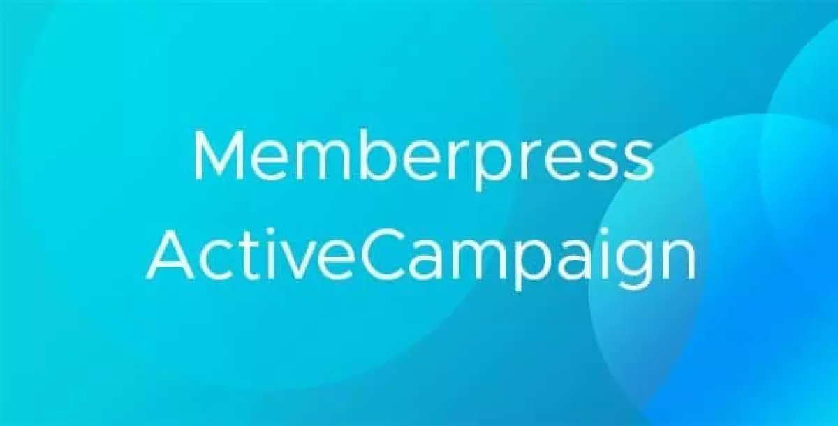 MemberPress Active Campaign  1.1.1