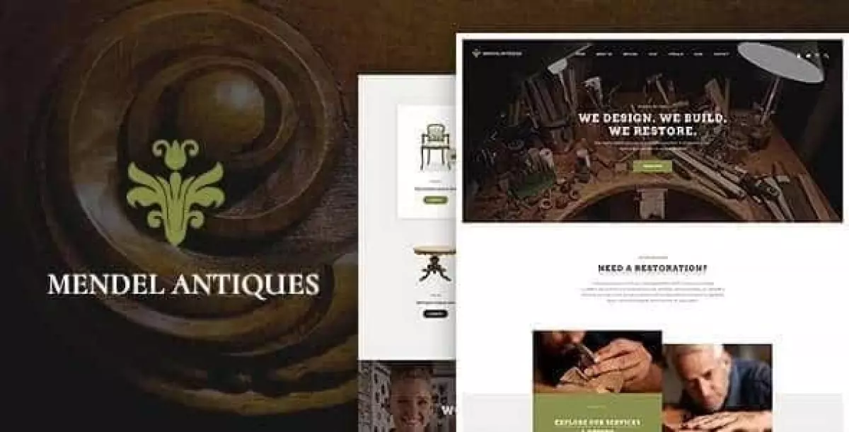 Mendel | Furniture Design & Interior Restoration WordPress Theme 1.1.2