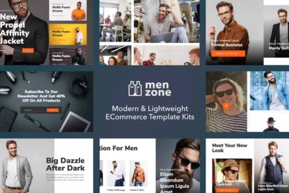 Menzone - Modern eCommerce Elementor Template Kit