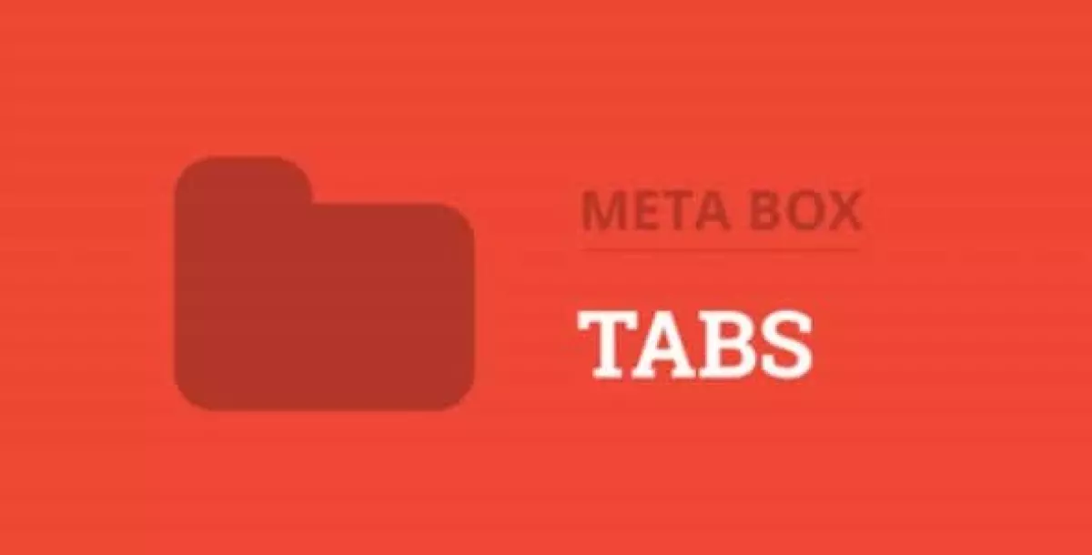 Meta Box Tabs  1.1.17