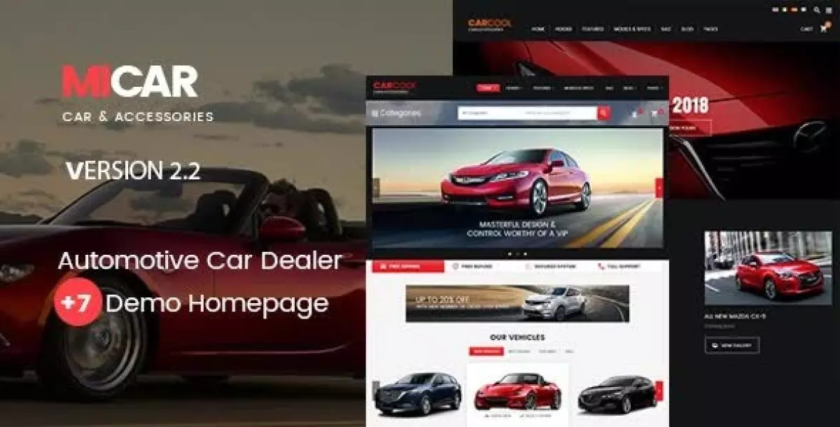 Micar -  Auto Dealer RTL WooCommerce WordPress for Car and Moto Theme 2.3